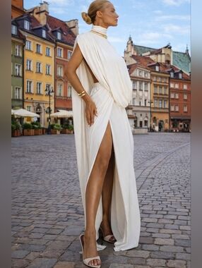 Éclipse Drape Gown